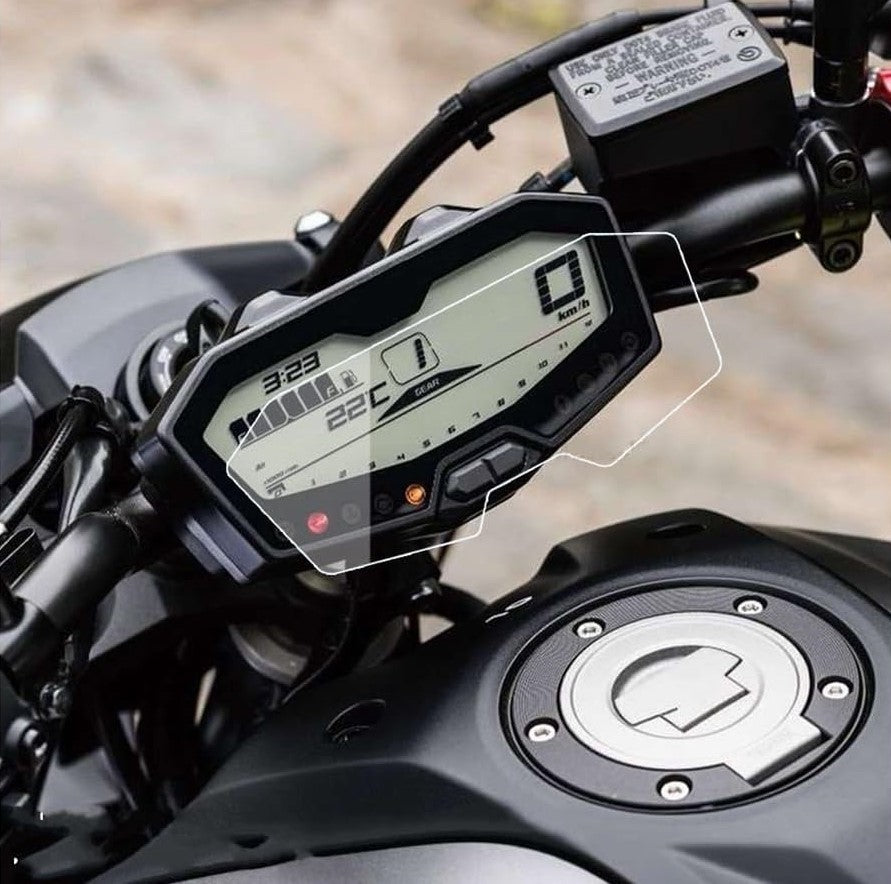 MT-07/FZ-07 2014-2020 MOTOSKIN CLUSTER SCREEN PROTECTOR