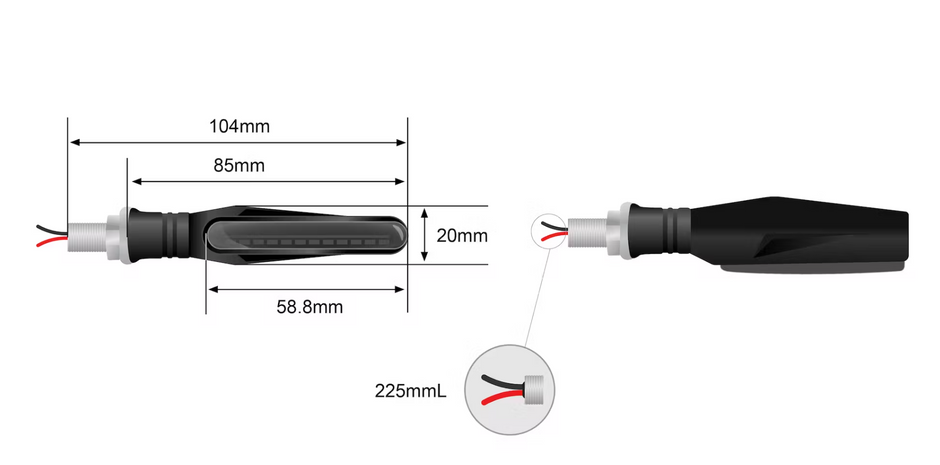 LED SEQUENTIAL INDICATOR SET