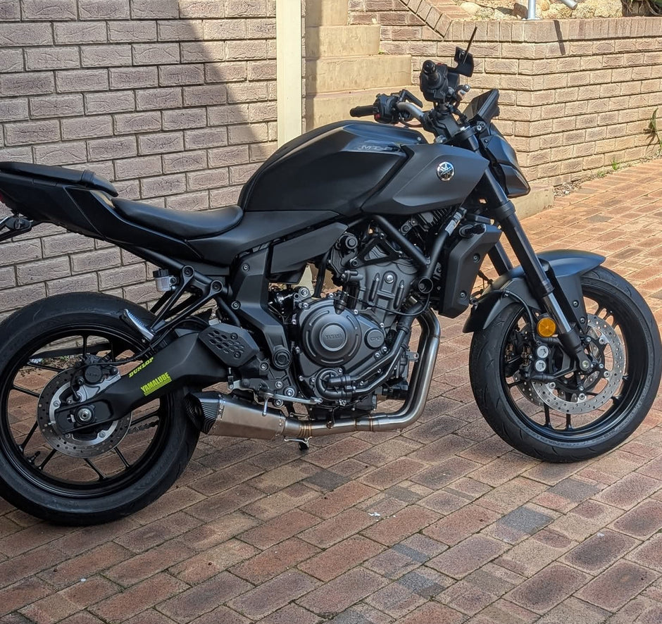 MT07 Aftermarket Exhaust System