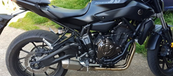 MT07 Aftermarket Exhaust System