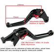 MT-07/MT-09 Short Brake & Clutch Lever Set